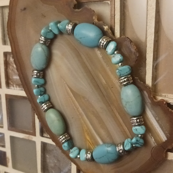 Vintage Turquoise bracelet - Picture 1 of 4